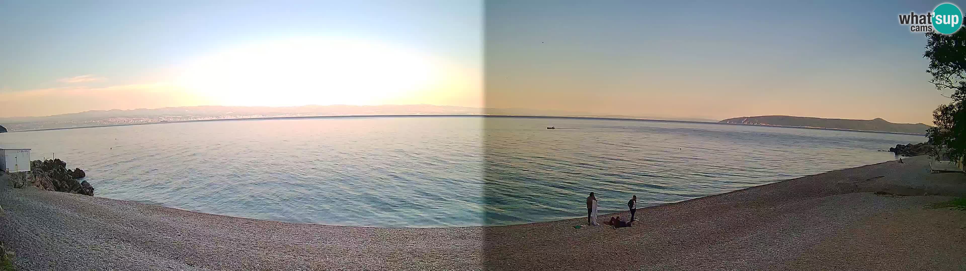 Webcam Sv. Ivan beach | Mošćenička Draga