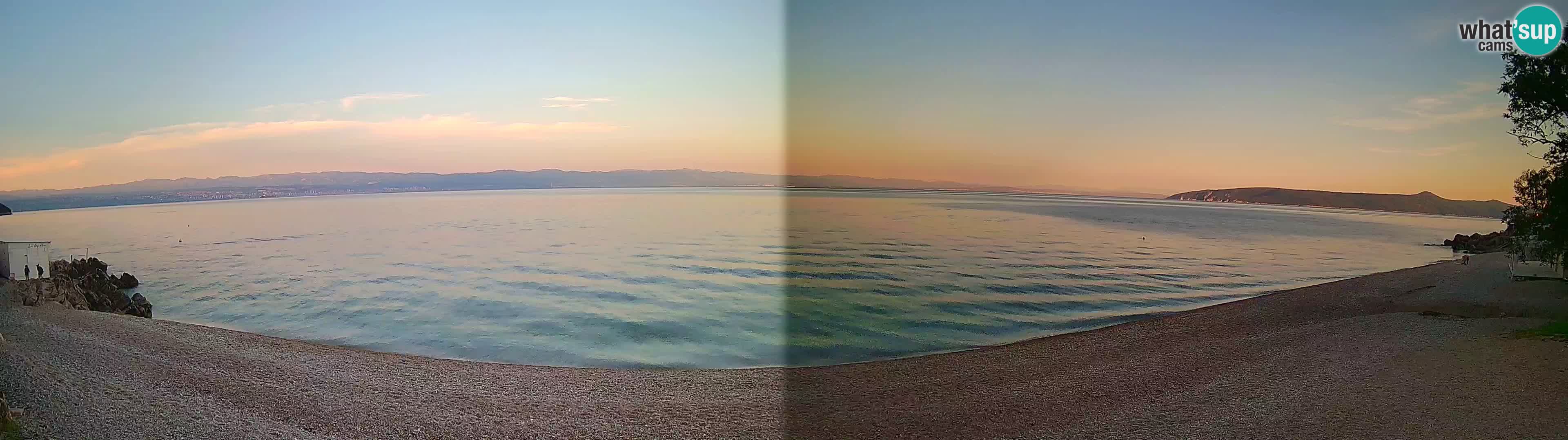 Webcam Sv. Ivan beach | Mošćenička Draga
