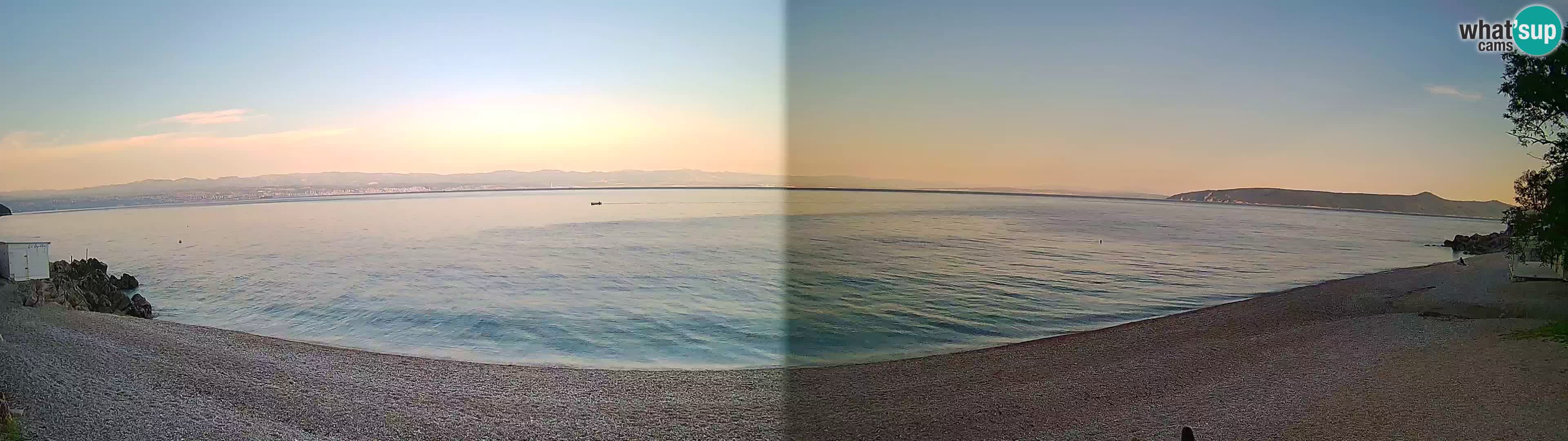 Webcam spiaggia Sv. Ivan | Draga di Moschiena