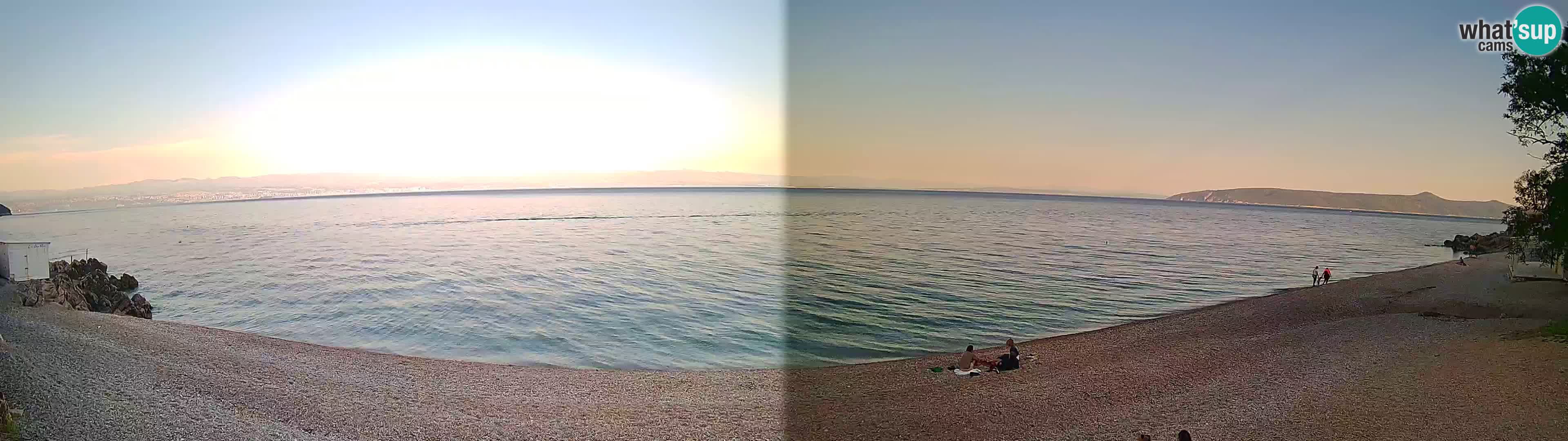 Webcam Sv. Ivan beach | Mošćenička Draga
