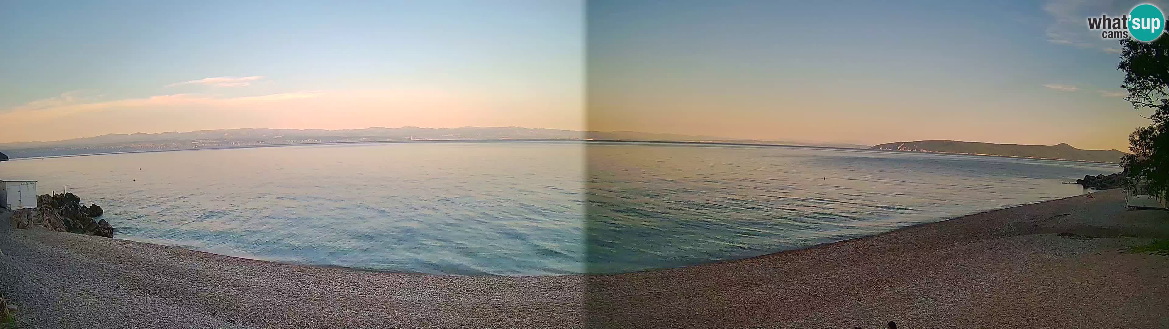 Webcam spiaggia Sv. Ivan | Draga di Moschiena