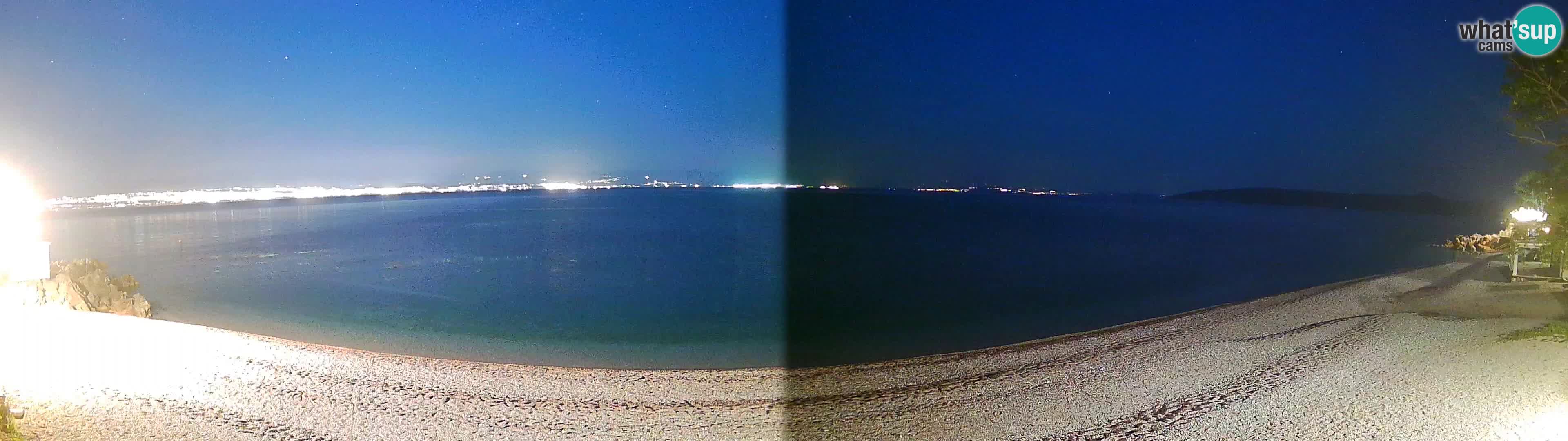 Webcam spiaggia Sv. Ivan | Draga di Moschiena