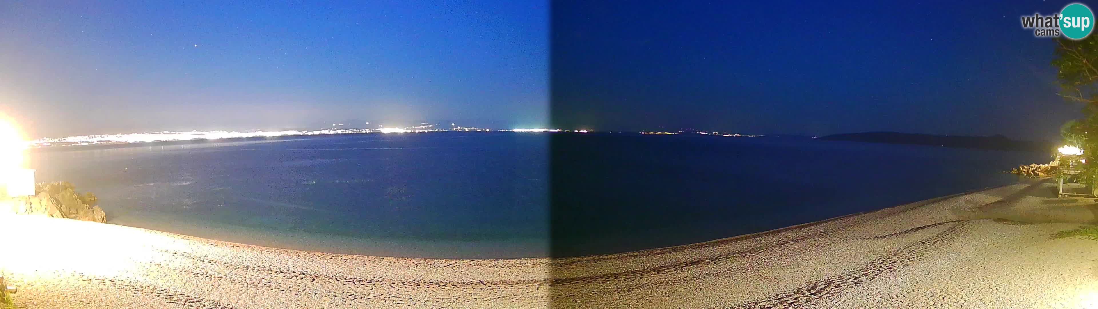 Webcam spiaggia Sv. Ivan | Draga di Moschiena