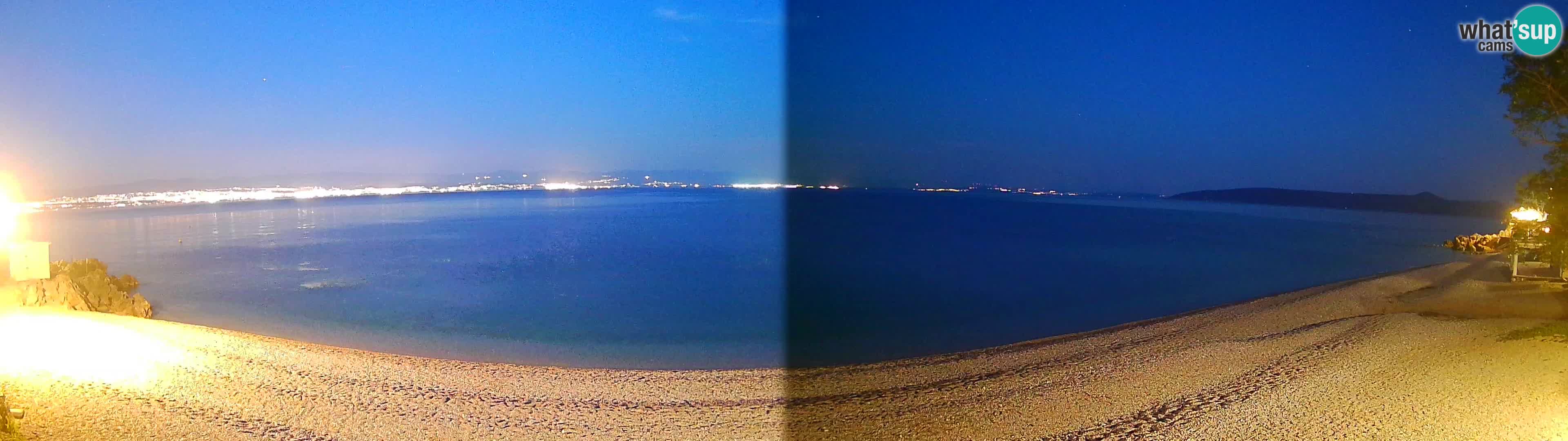 Webcam spiaggia Sv. Ivan | Draga di Moschiena