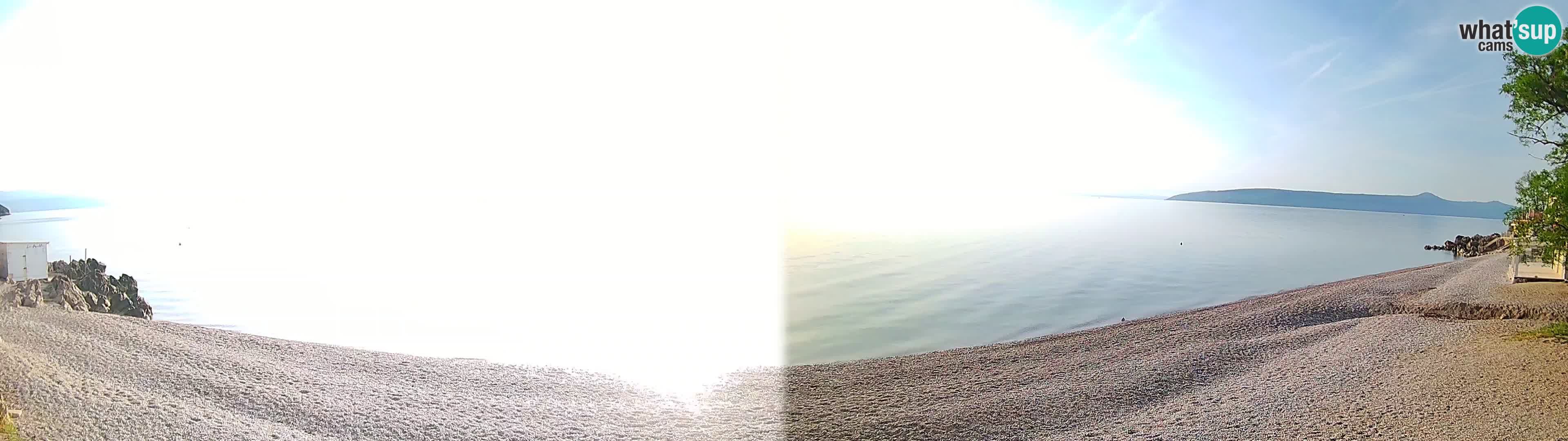 Webcam Sv. Ivan beach | Mošćenička Draga