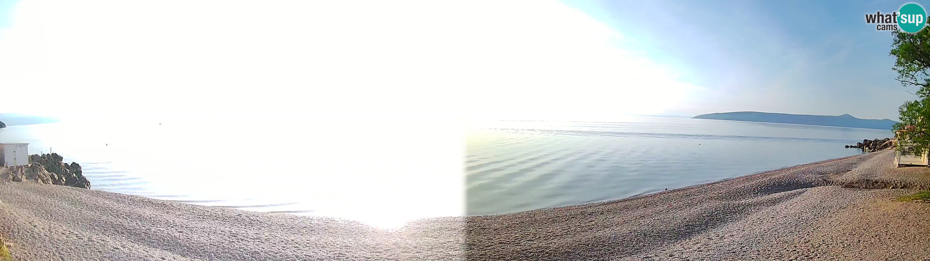 Webcam Sv. Ivan beach | Mošćenička Draga