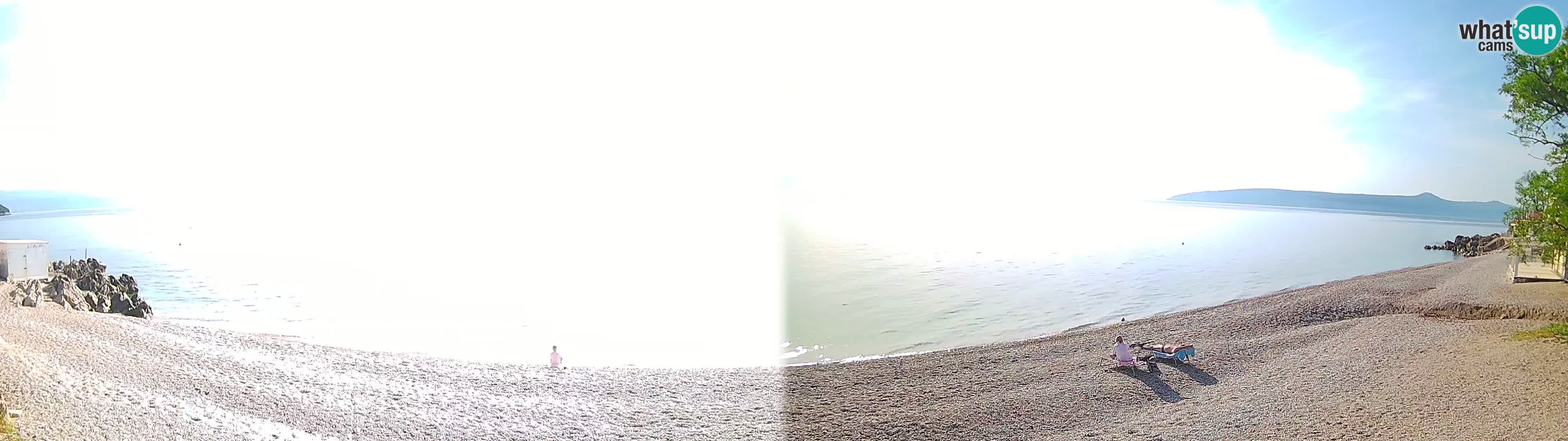 Webcam Sv. Ivan beach | Mošćenička Draga