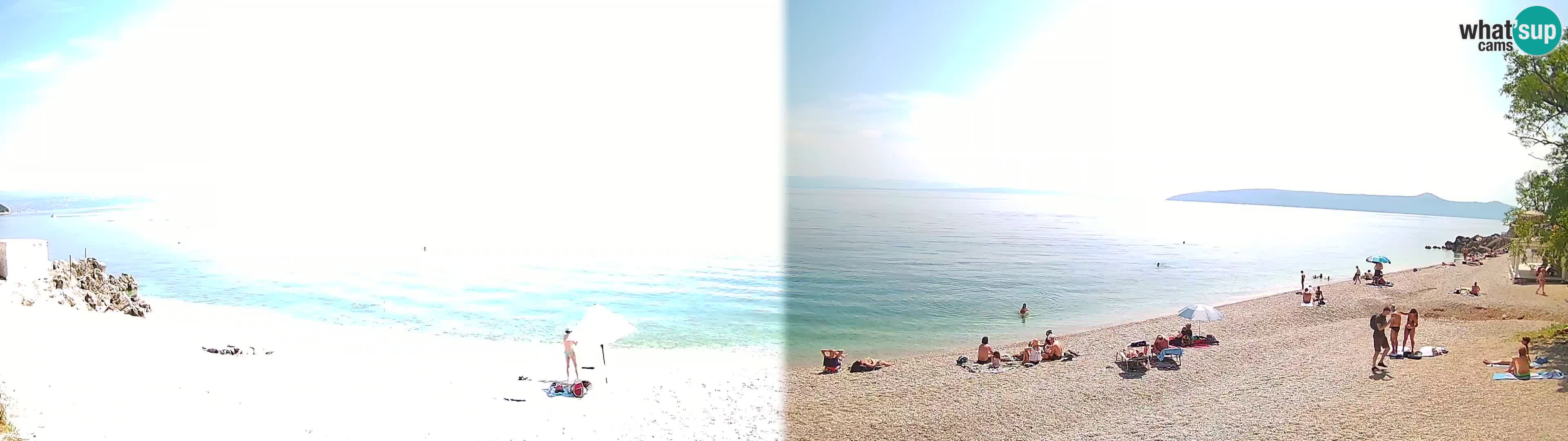 Webcam playa Sv. Ivan | Mošćenička Draga