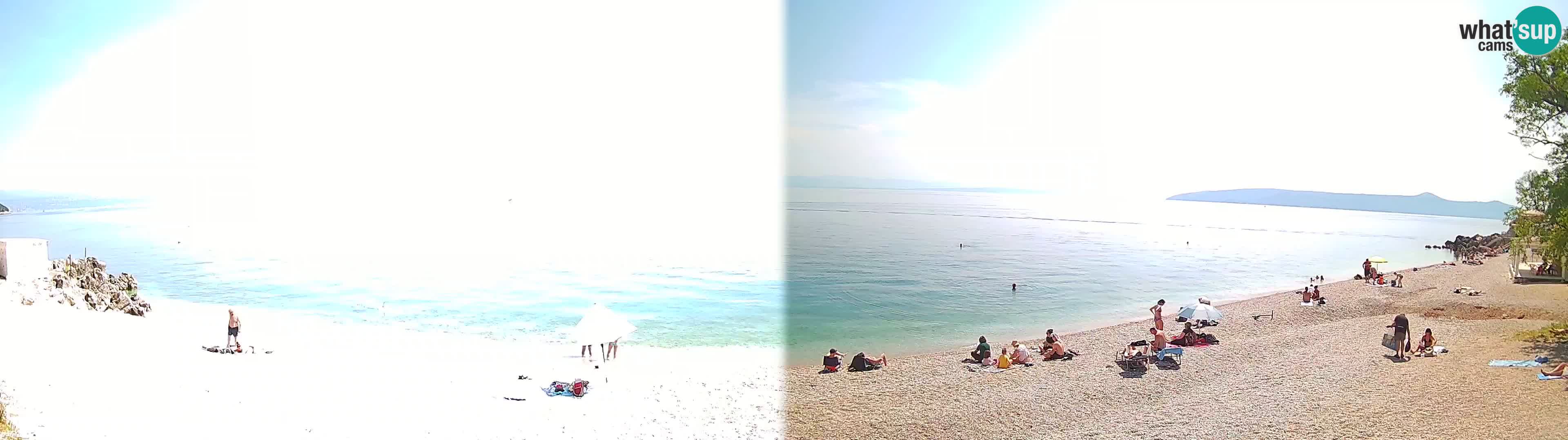 Web kamera plaža Sv. Ivan | Mošćenička Draga
