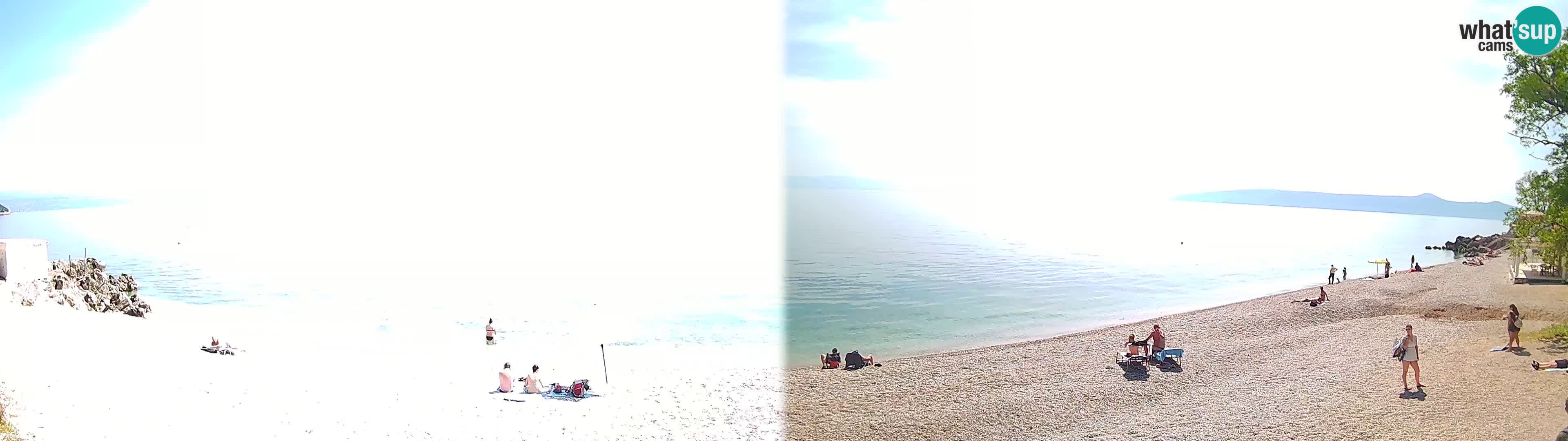 Spletna kamera plaža Sv. Ivan | Mošćenička Draga