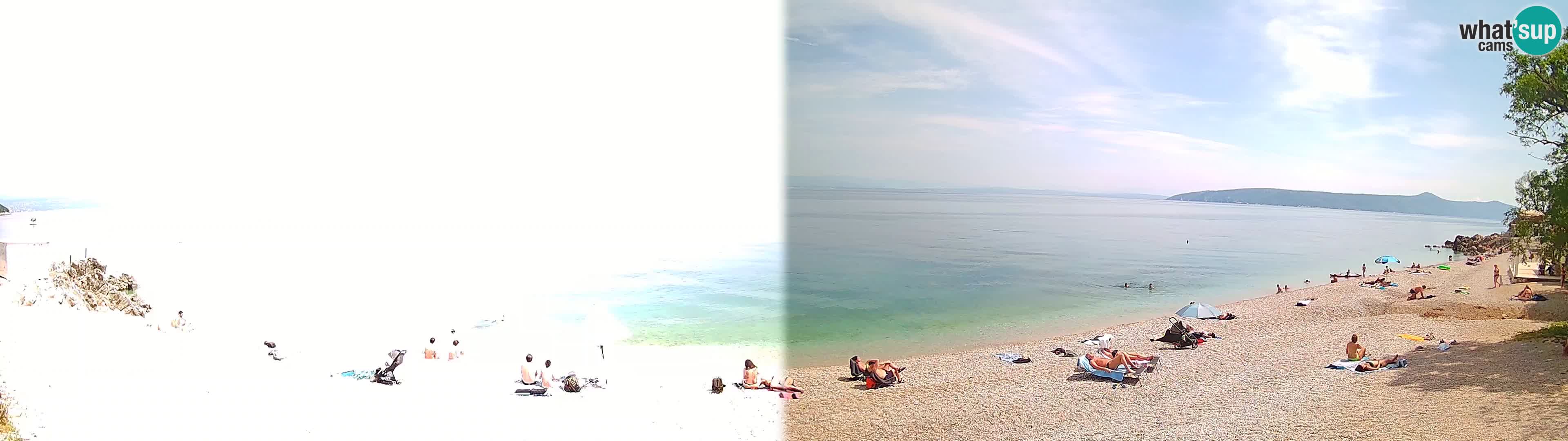 Livecam plage Sv. Ivan | Mošćenička Draga