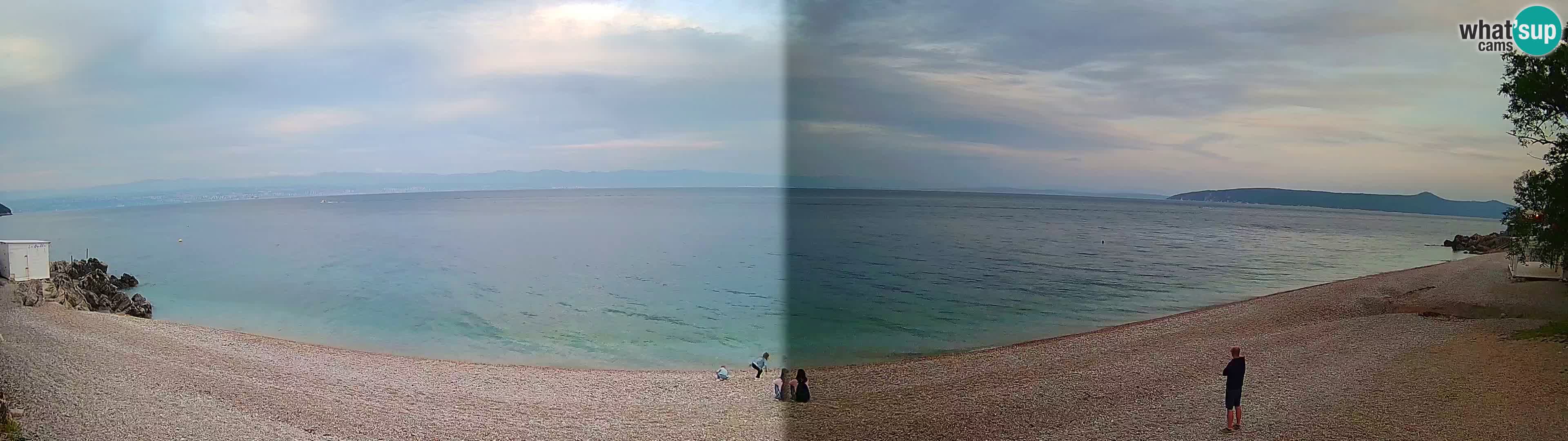 Spletna kamera plaža Sv. Ivan | Mošćenička Draga