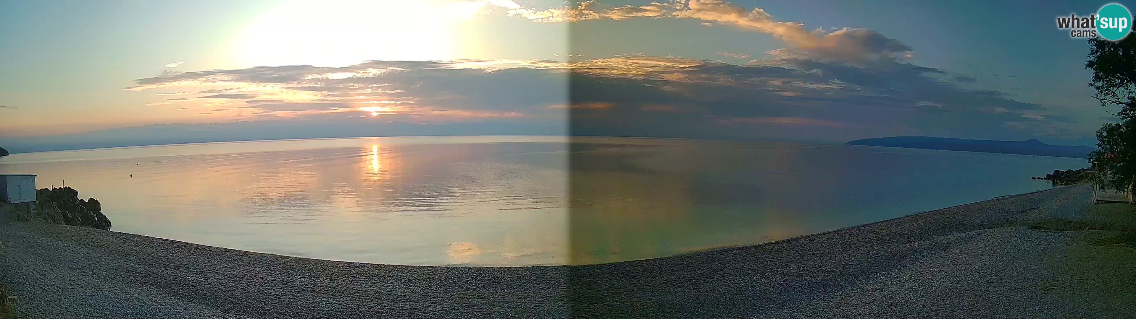 Spletna kamera plaža Sv. Ivan | Mošćenička Draga