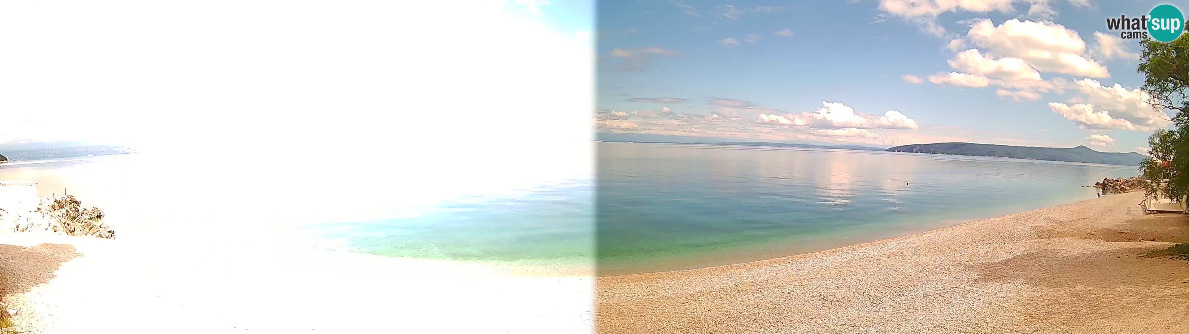 Webcam spiaggia Sv. Ivan | Draga di Moschiena