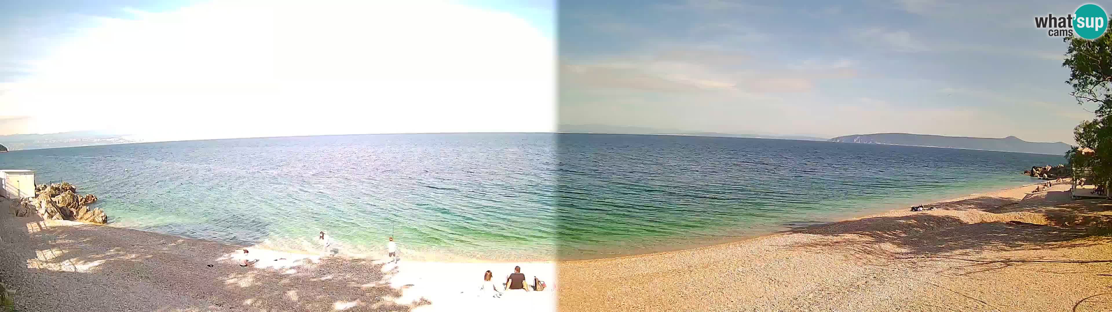 Webcam Sv. Ivan Strand | Mošćenička Draga