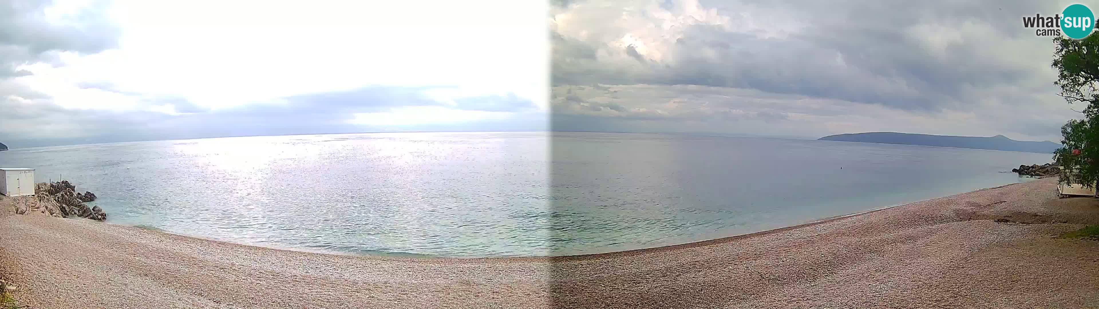 Webcam Sv. Ivan beach | Mošćenička Draga