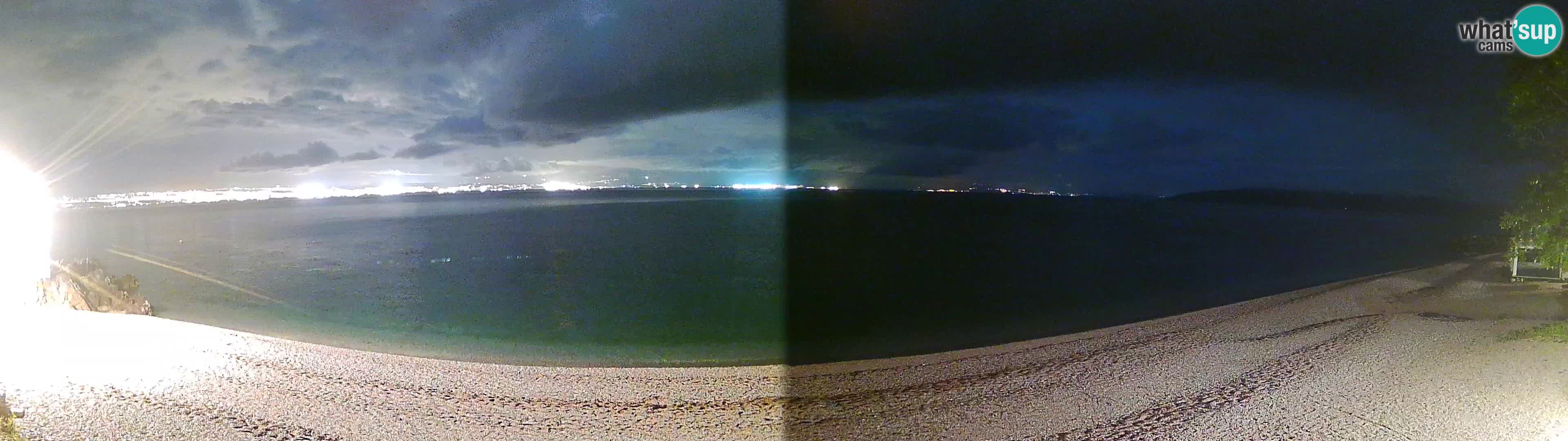 Webcam spiaggia Sv. Ivan | Draga di Moschiena