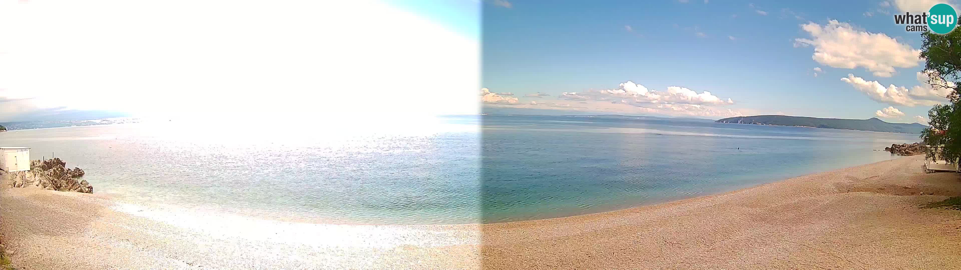 Livecam plage Sv. Ivan | Mošćenička Draga