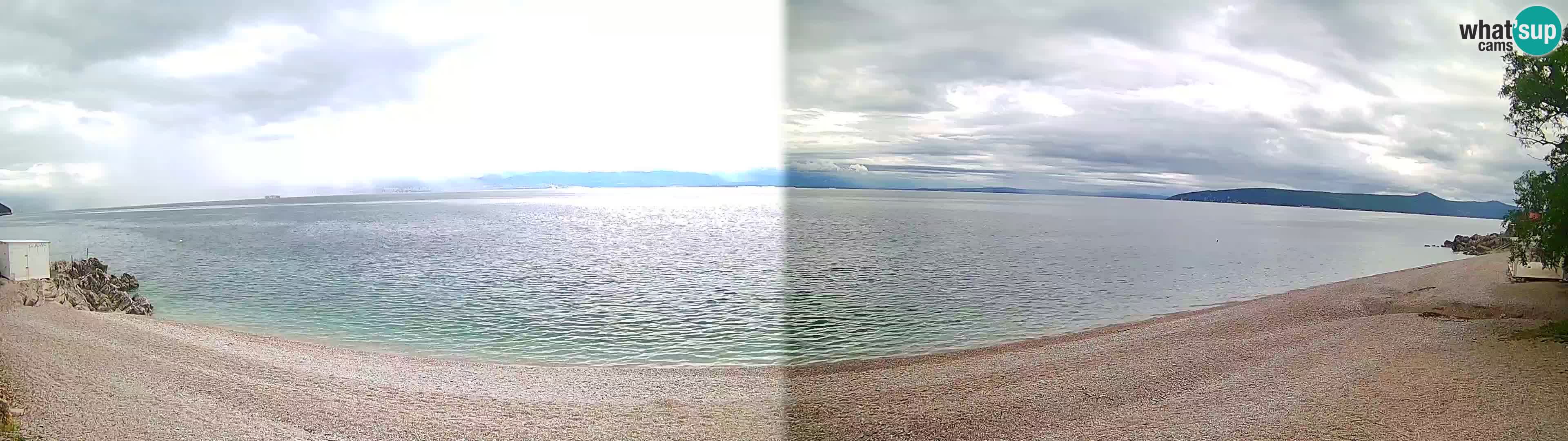 Webcam spiaggia Sv. Ivan | Draga di Moschiena