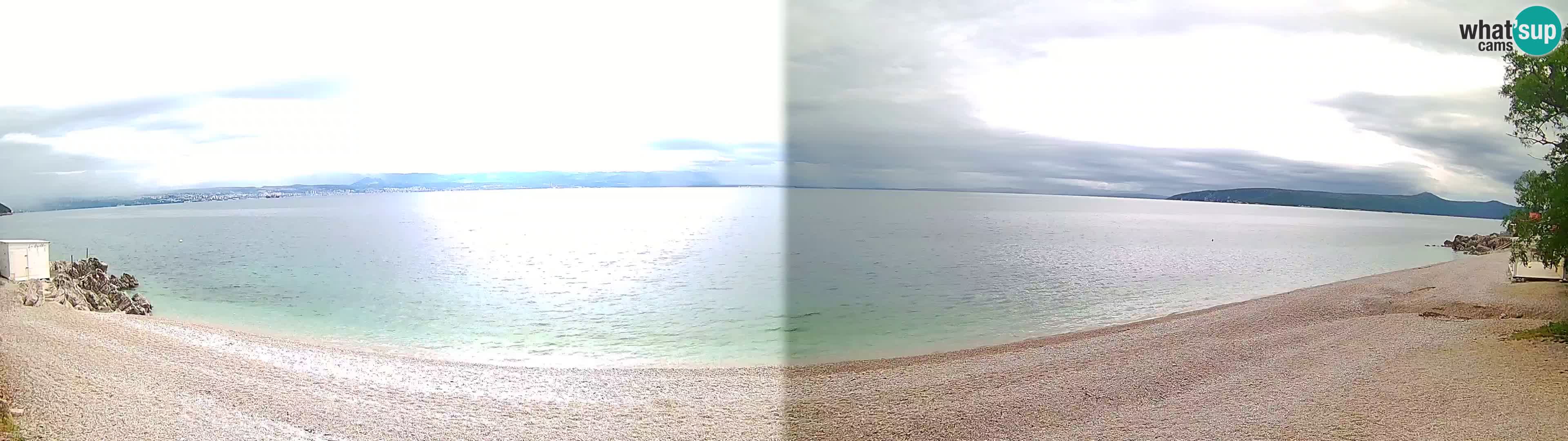 Webcam spiaggia Sv. Ivan | Draga di Moschiena