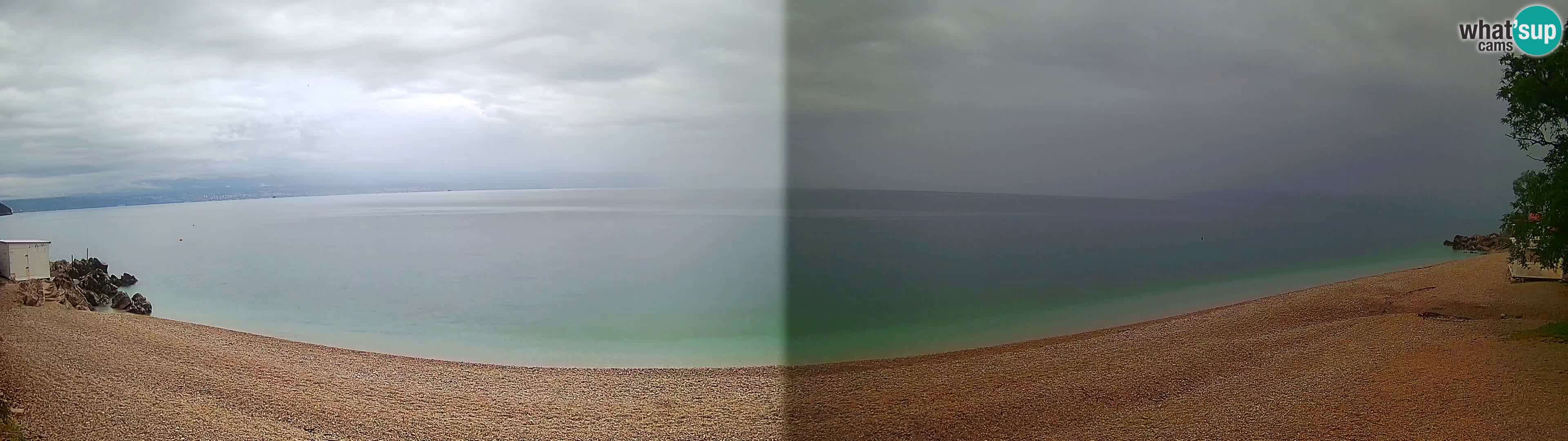 Spletna kamera plaža Sv. Ivan | Mošćenička Draga
