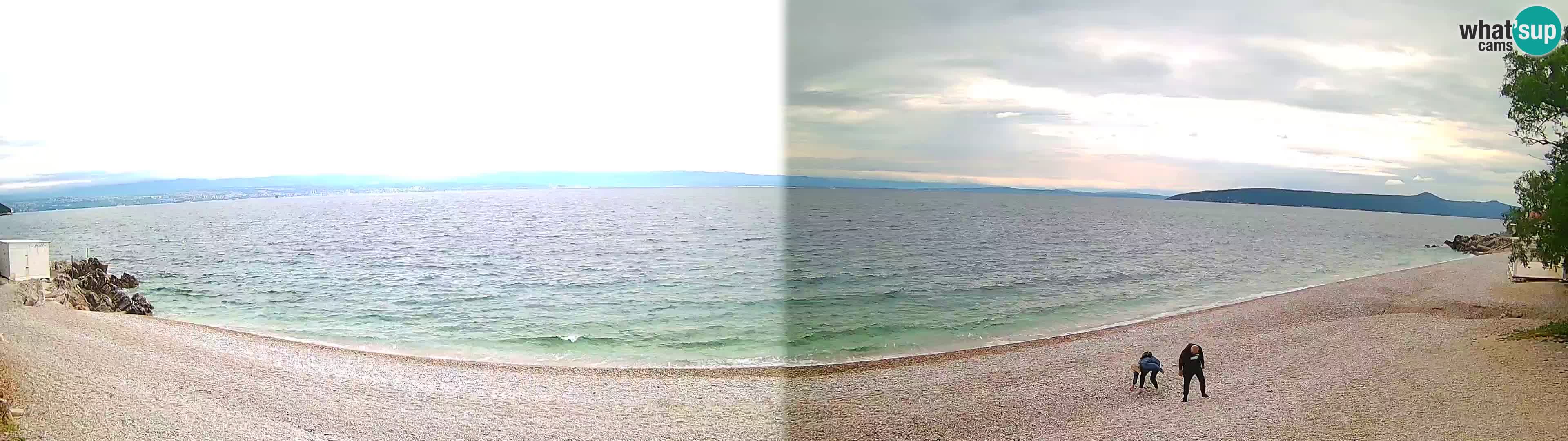 Webcam spiaggia Sv. Ivan | Draga di Moschiena