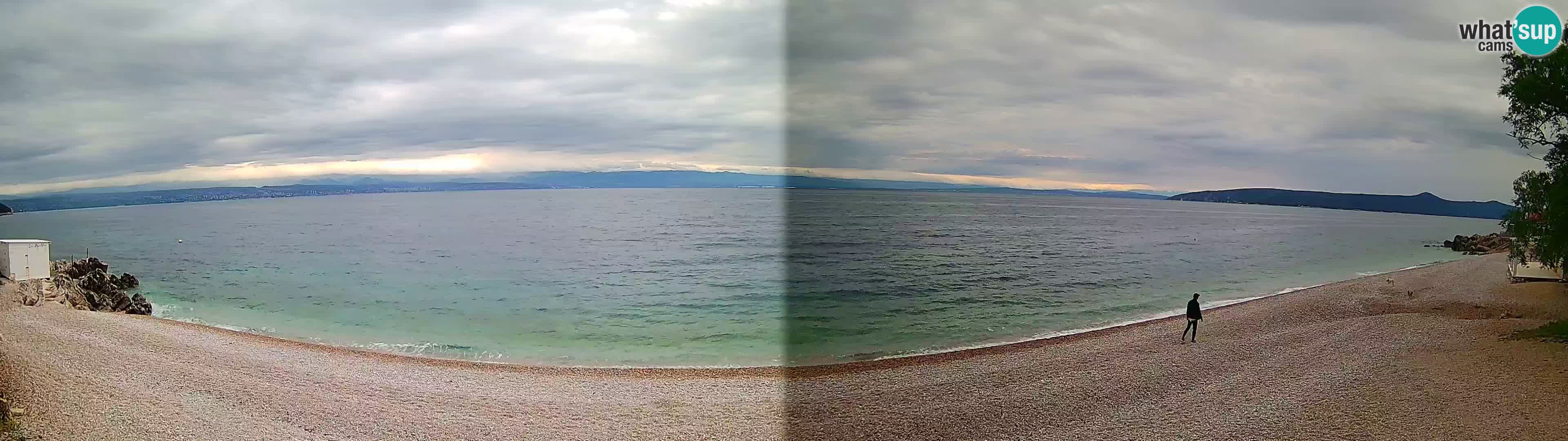 Webcam spiaggia Sv. Ivan | Draga di Moschiena