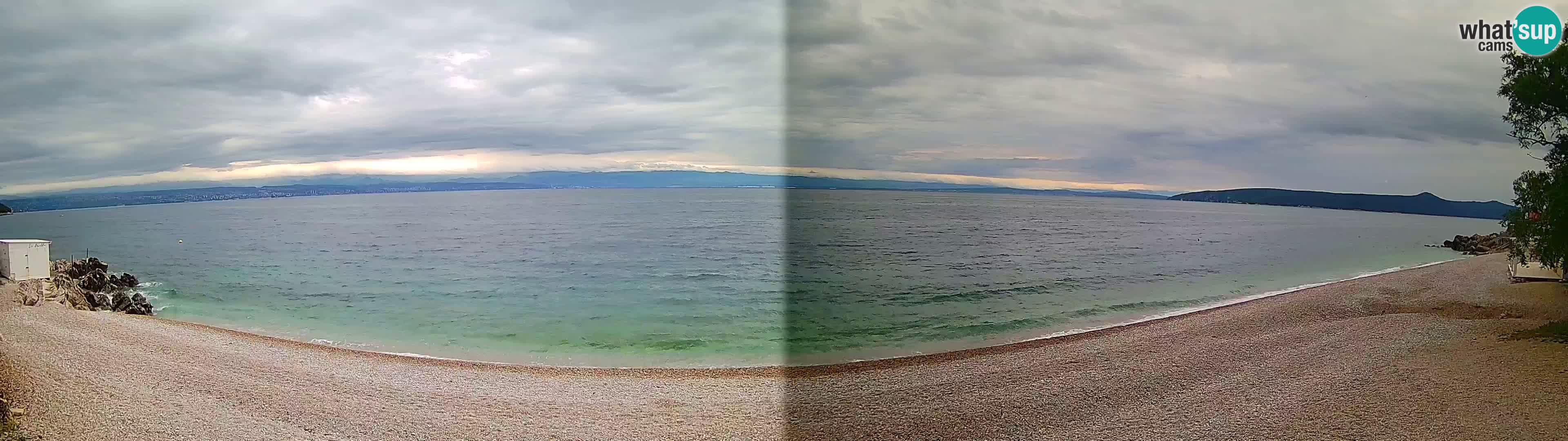 Webcam Sv. Ivan beach | Mošćenička Draga