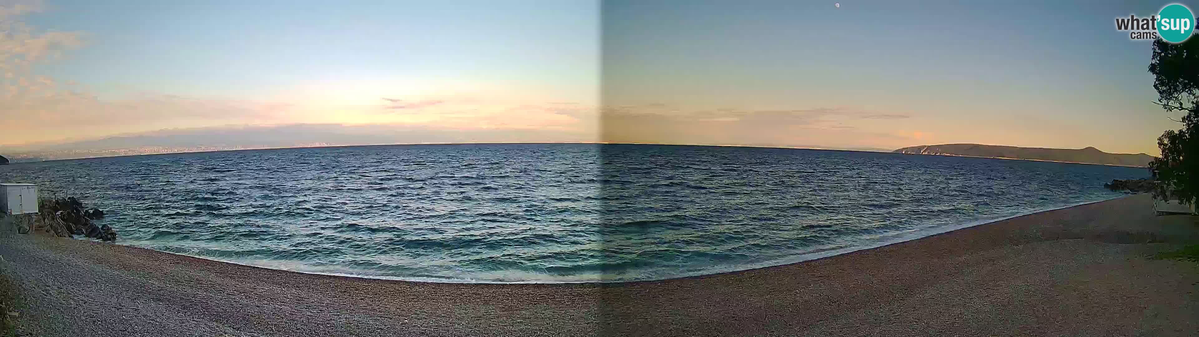 Webcam spiaggia Sv. Ivan | Draga di Moschiena