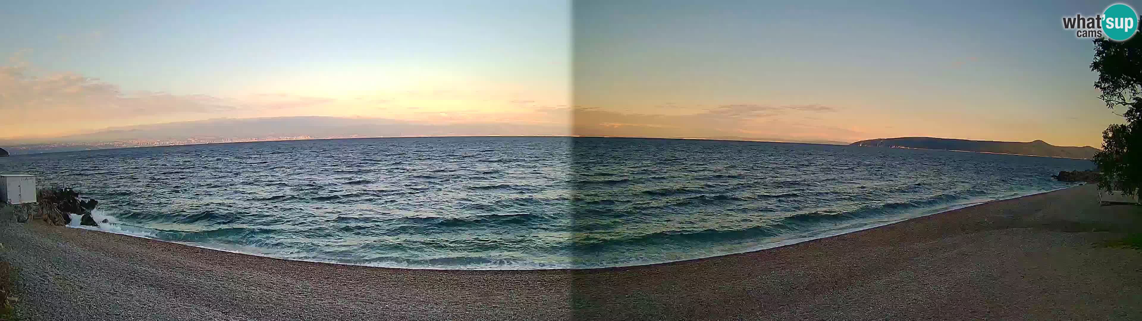 Webcam spiaggia Sv. Ivan | Draga di Moschiena