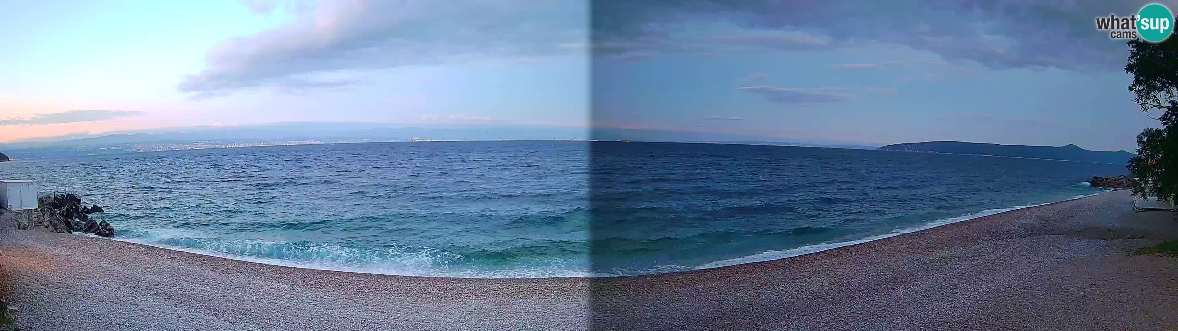 Webcam Sv. Ivan beach | Mošćenička Draga