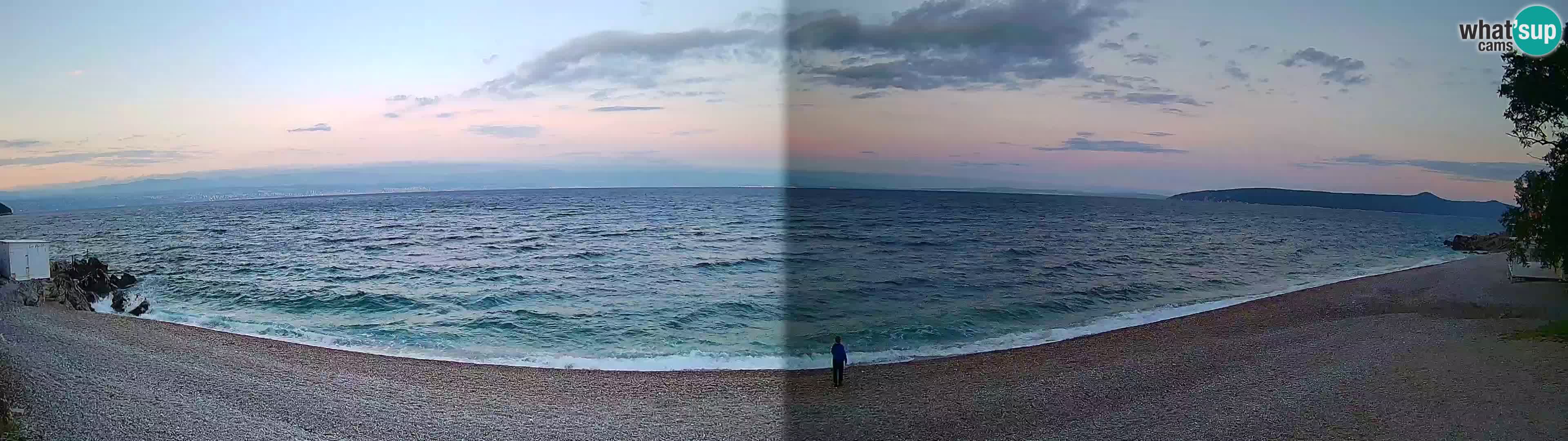 Spletna kamera plaža Sv. Ivan | Mošćenička Draga