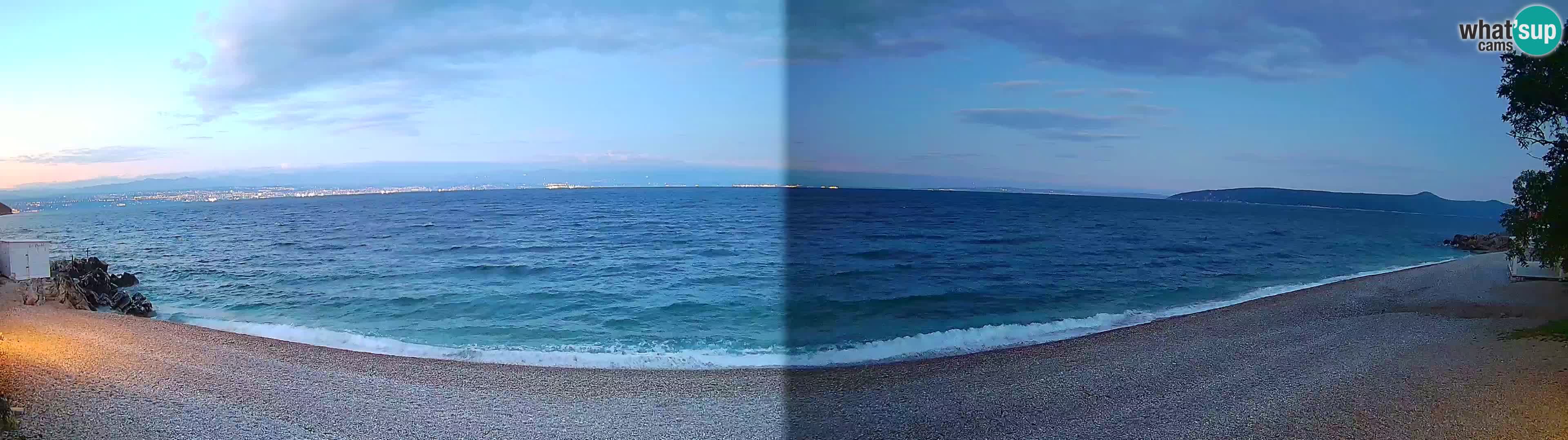 Spletna kamera plaža Sv. Ivan | Mošćenička Draga