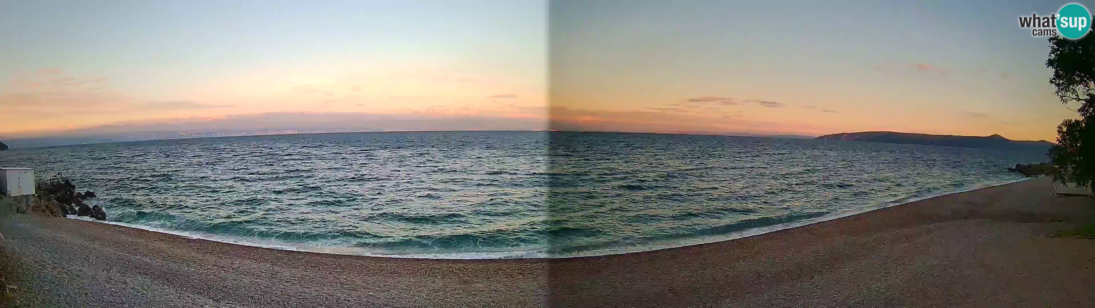 Webcam spiaggia Sv. Ivan | Draga di Moschiena
