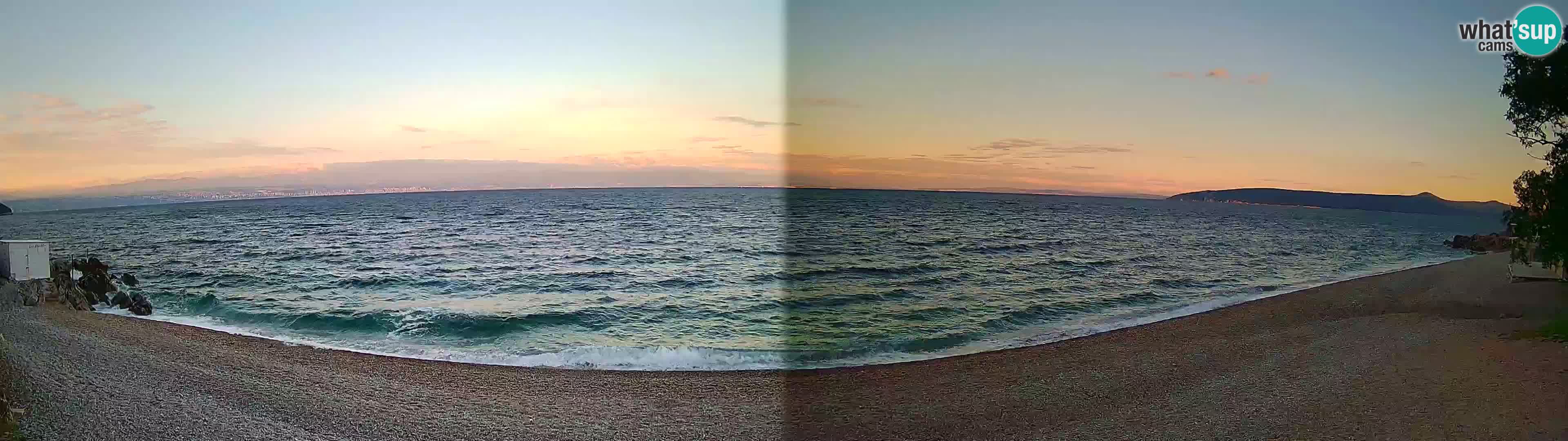Webcam Sv. Ivan beach | Mošćenička Draga