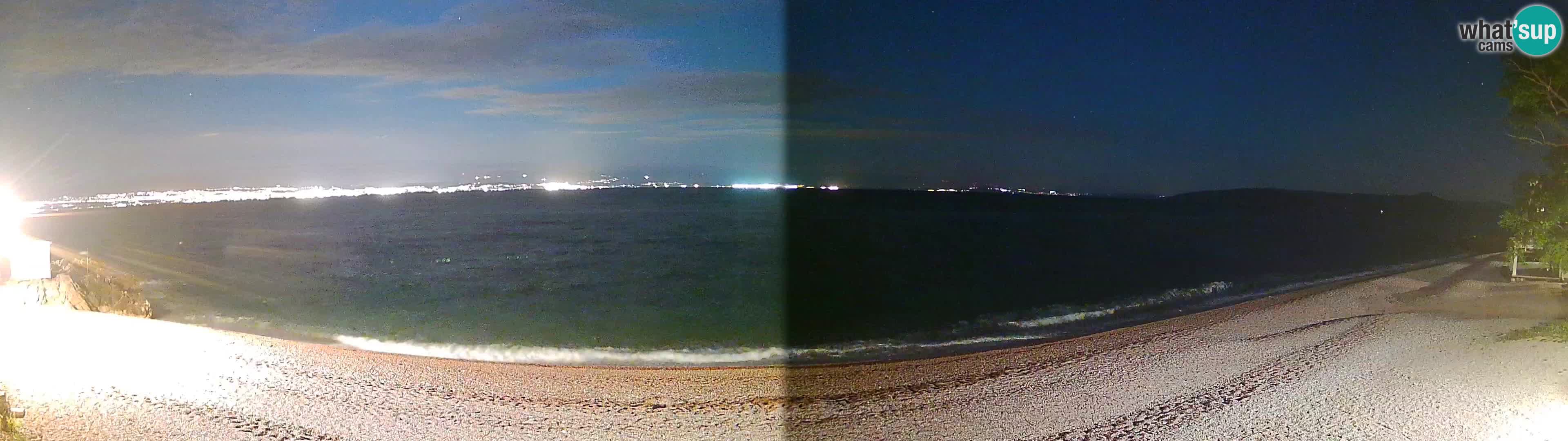 Webcam spiaggia Sv. Ivan | Draga di Moschiena