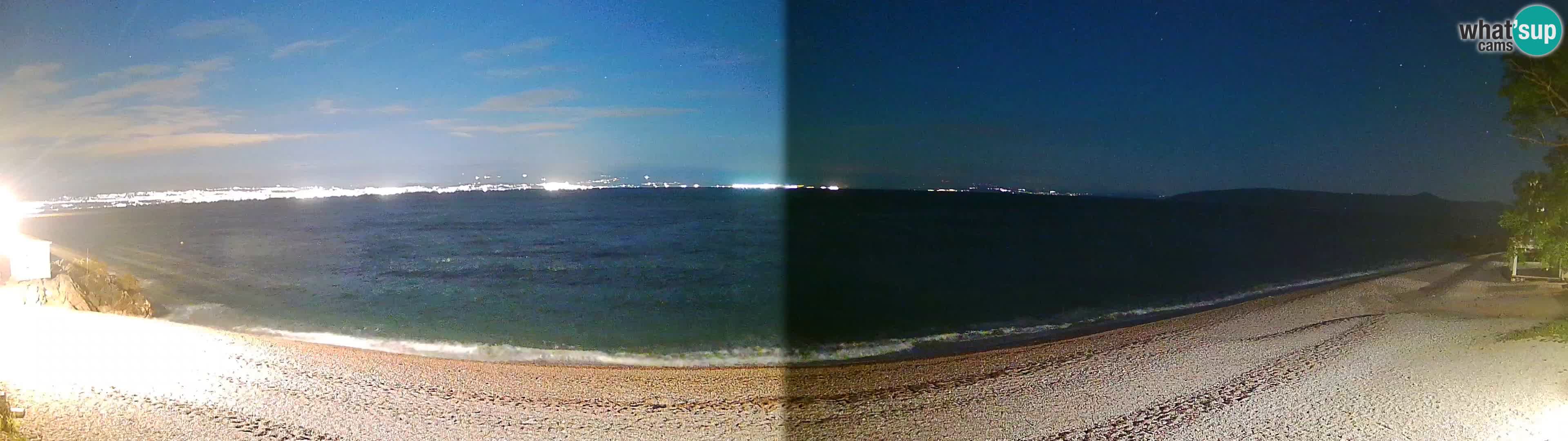 Webcam spiaggia Sv. Ivan | Draga di Moschiena