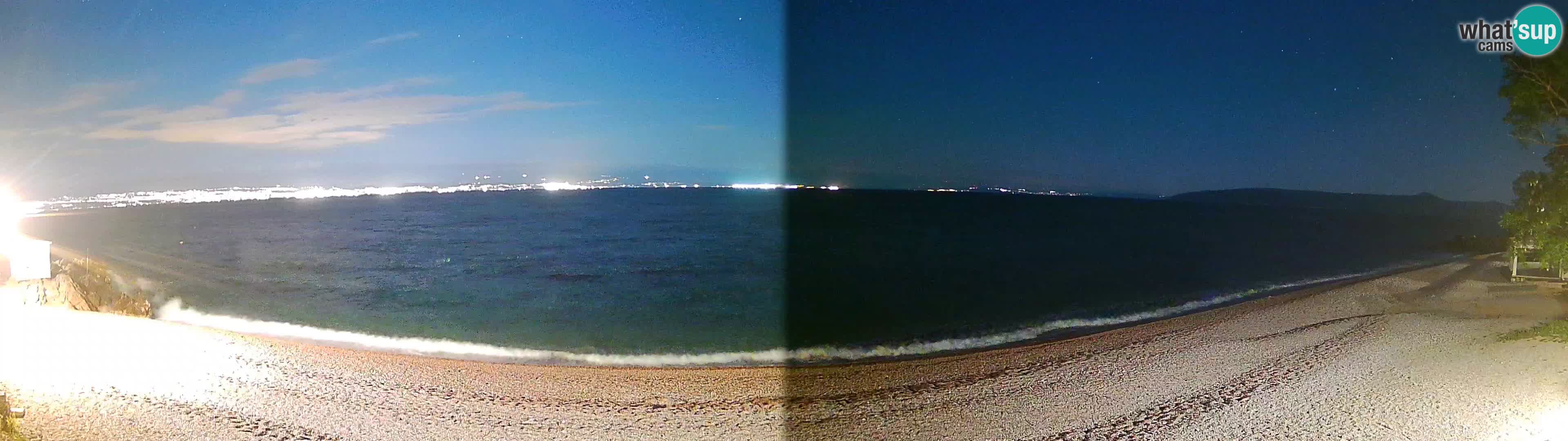 Webcam spiaggia Sv. Ivan | Draga di Moschiena