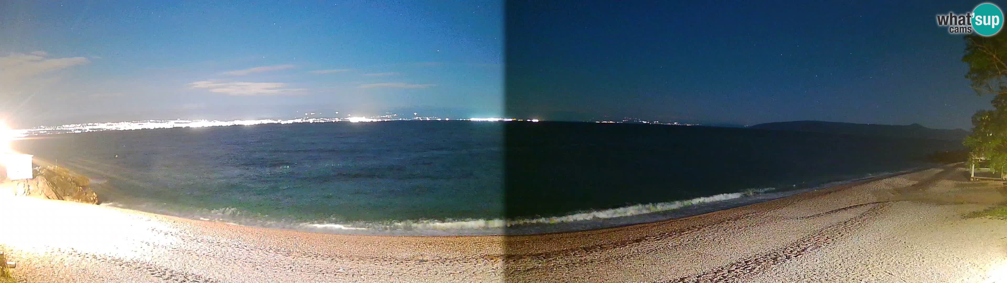 Spletna kamera plaža Sv. Ivan | Mošćenička Draga