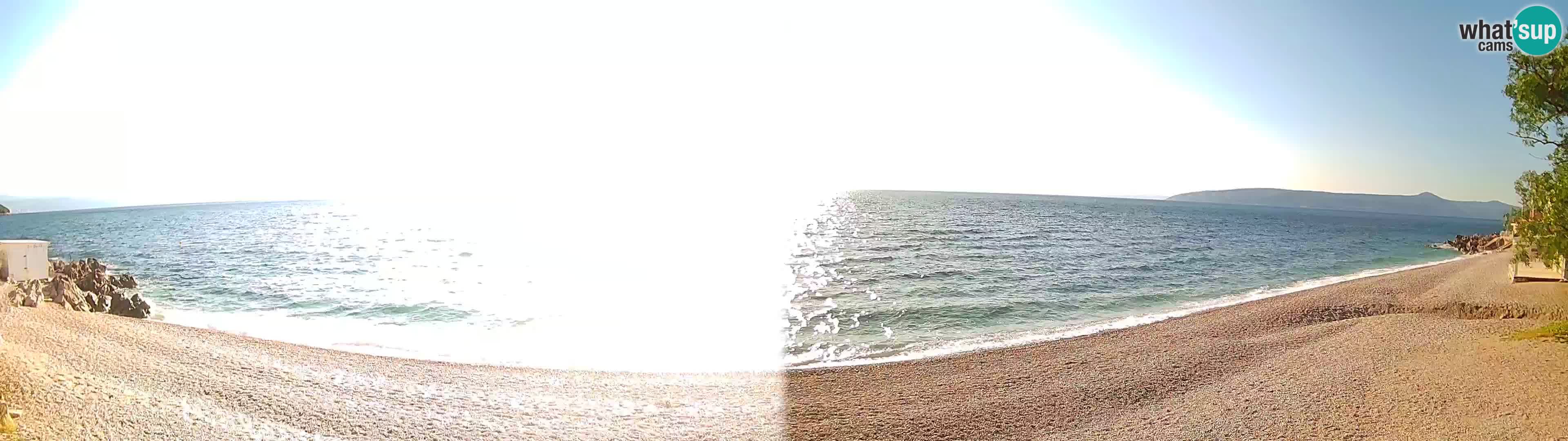 Spletna kamera plaža Sv. Ivan | Mošćenička Draga