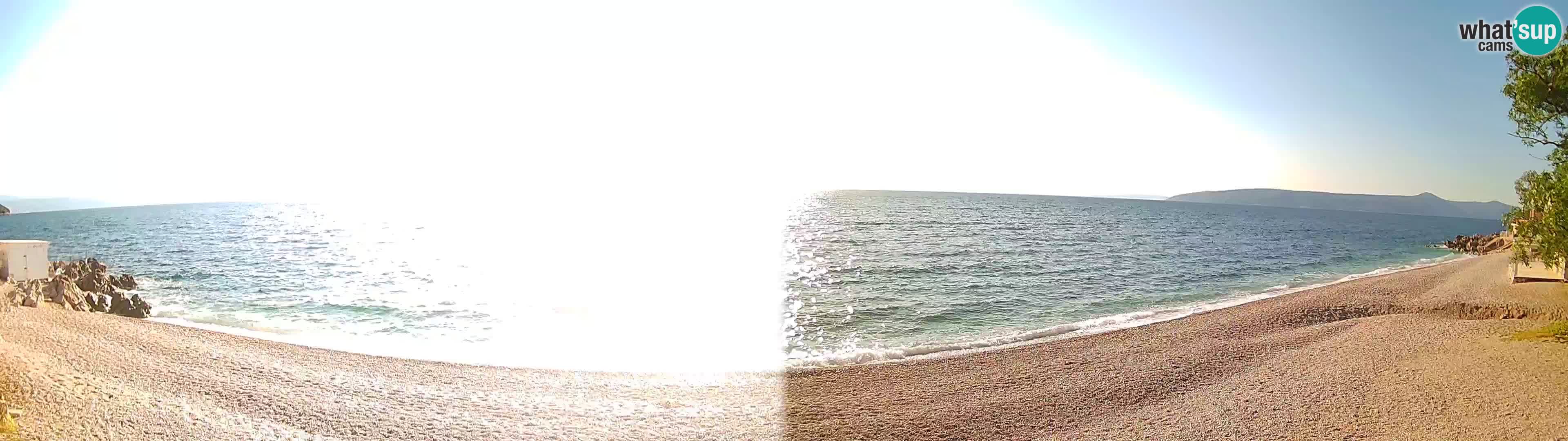 Webcam spiaggia Sv. Ivan | Draga di Moschiena