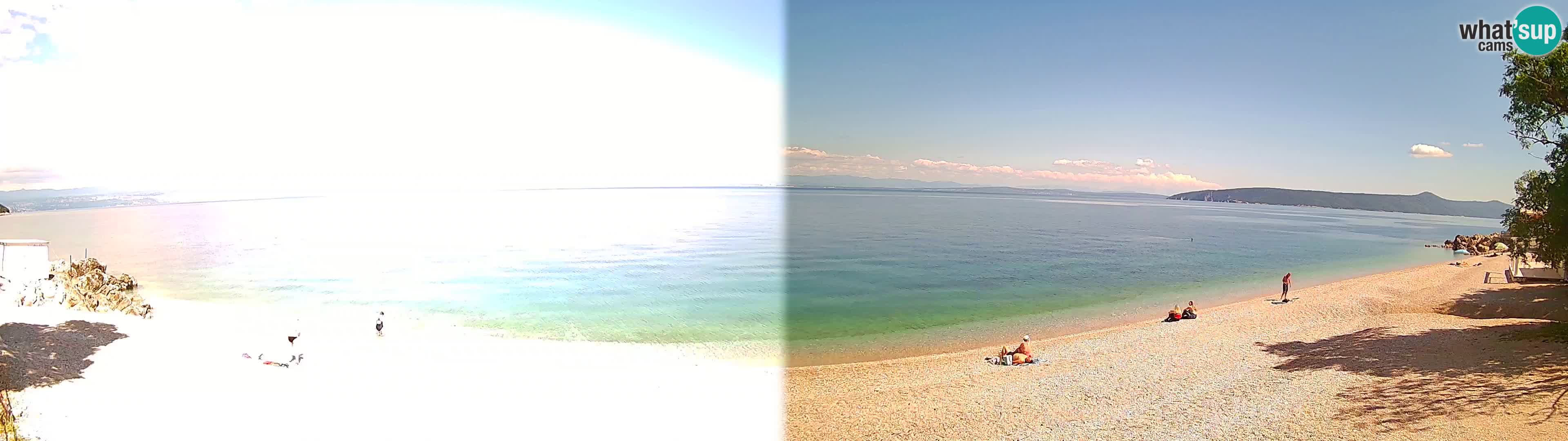 Webcam playa Sv. Ivan | Mošćenička Draga