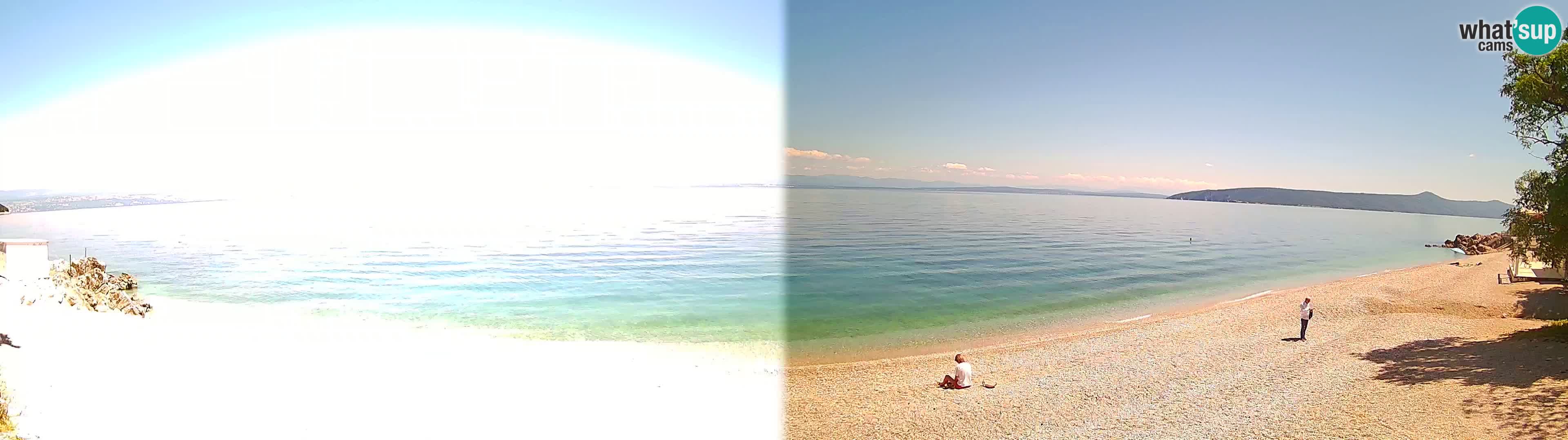 Webcam Sv. Ivan Strand | Mošćenička Draga