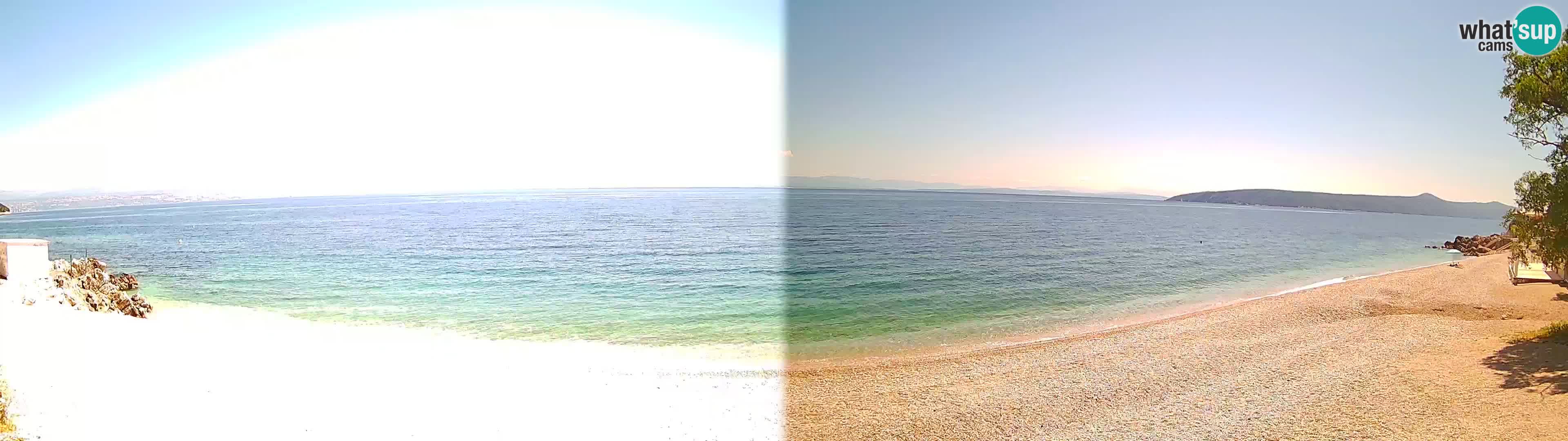 Webcam Sv. Ivan beach | Mošćenička Draga