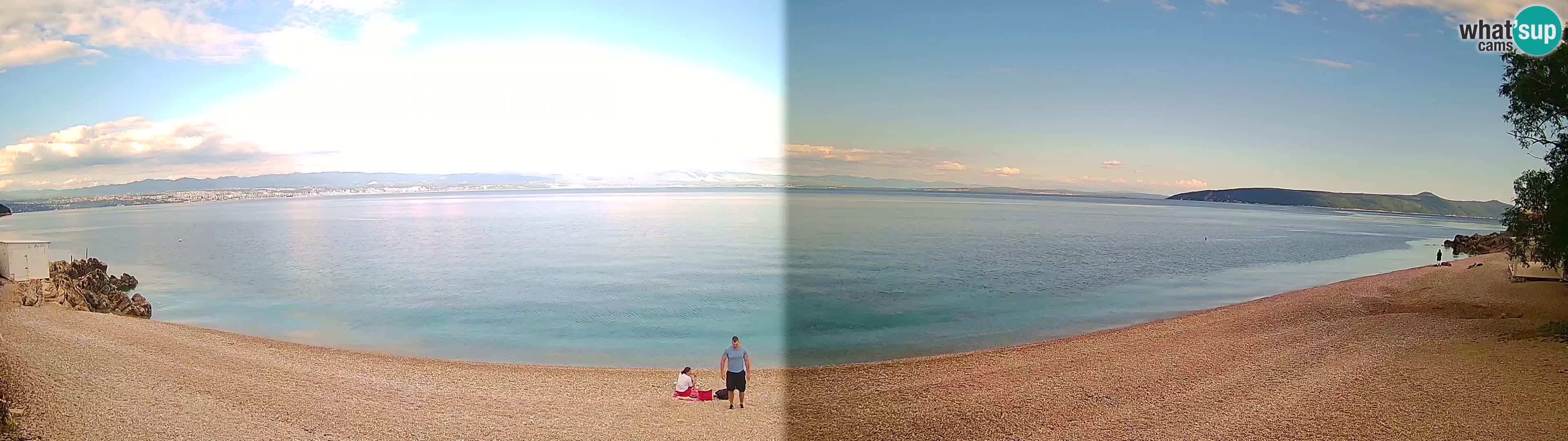 Webcam Sv. Ivan Strand | Mošćenička Draga
