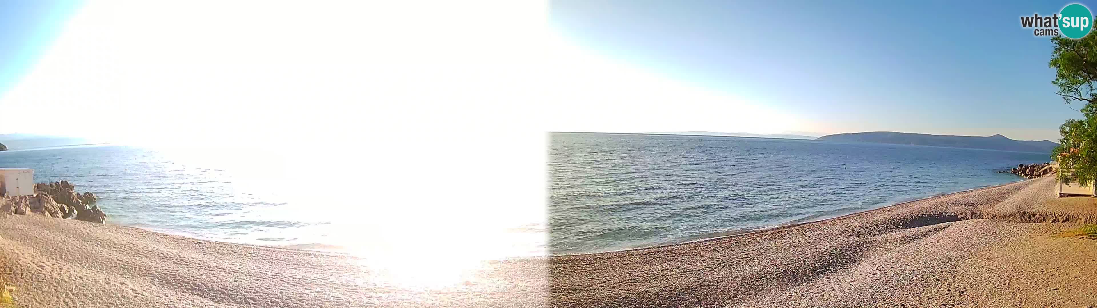 Webcam Sv. Ivan Strand | Mošćenička Draga