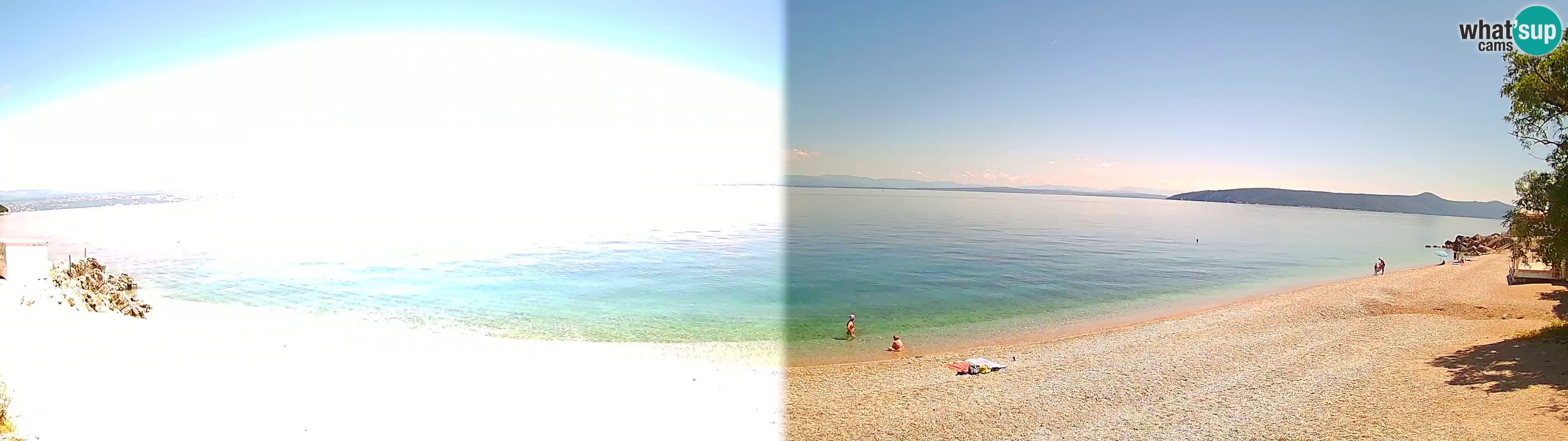 Webcam Sv. Ivan beach | Mošćenička Draga