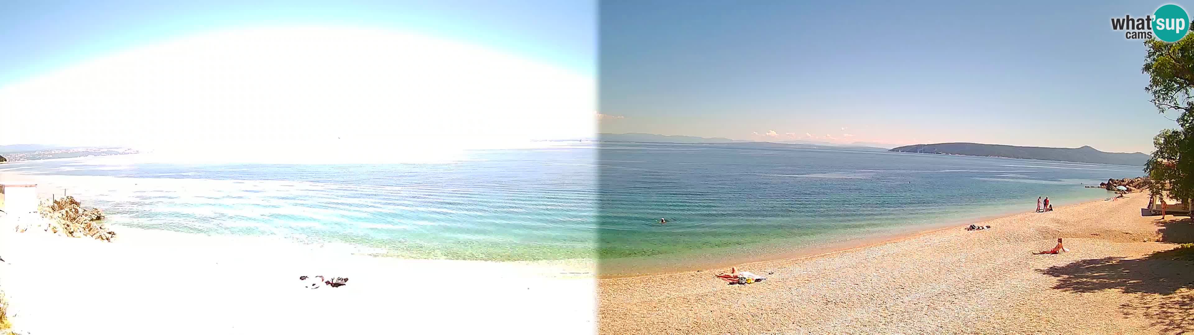 Webcam playa Sv. Ivan | Mošćenička Draga