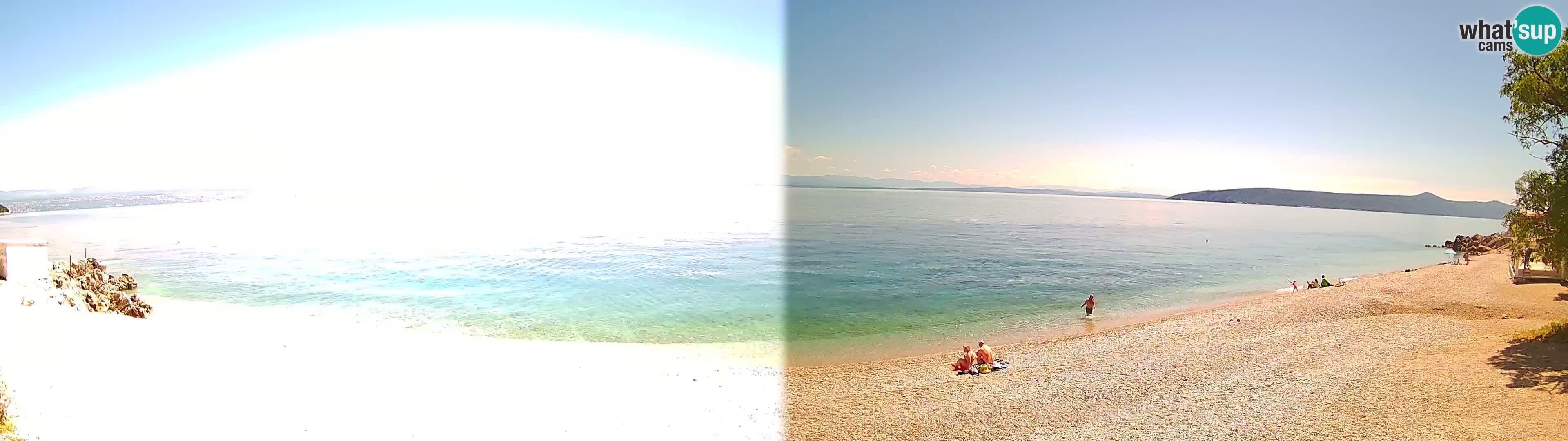 Spletna kamera plaža Sv. Ivan | Mošćenička Draga