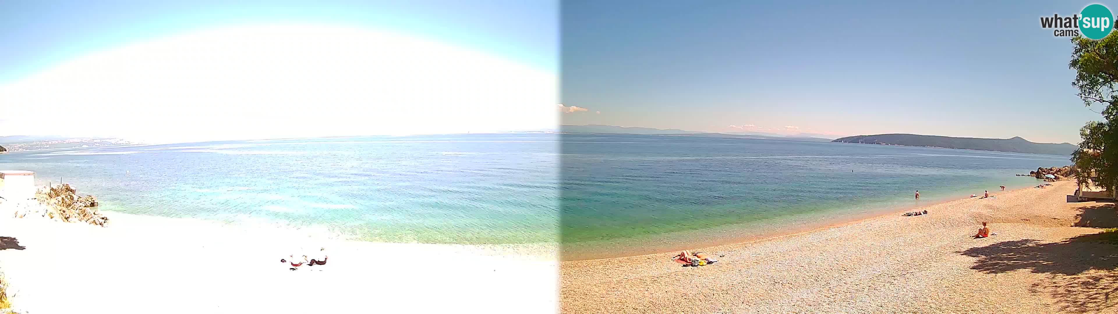 Webcam Sv. Ivan Strand | Mošćenička Draga